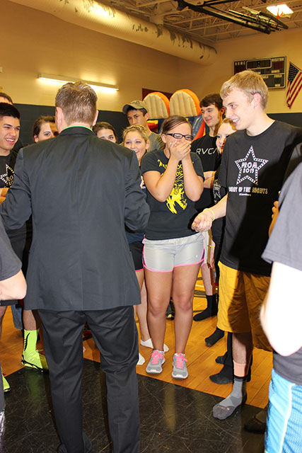 Minnesota Magician David Farr performs at Senior All Night Party