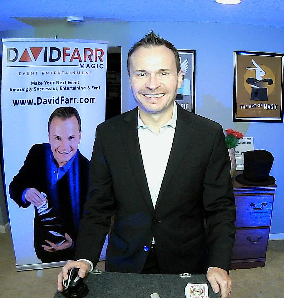 Stage Magic Show with David Farr