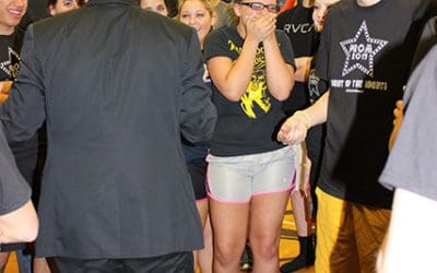 Minnesota Magician David Farr performs at Senior All Night Party